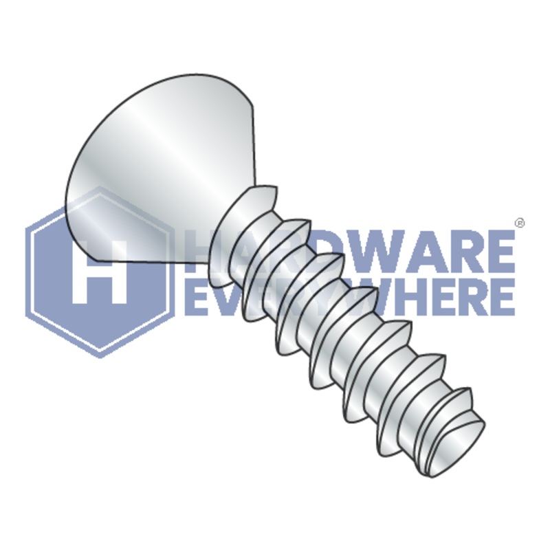 1/4-10 X 1/2 Thread Forming Screws / Phillips / Flat Head / Steel / Zinc / Plastite (Blunt Tip) Alternate 48-2